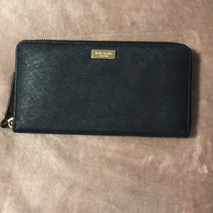 NWT Kate Spade Navy Blue Wallet